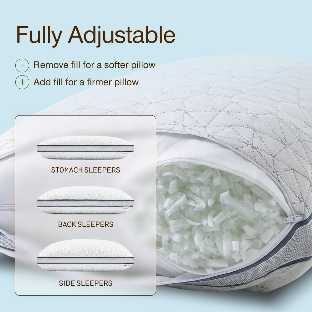 Eden Adjustable Sleep Pillow
