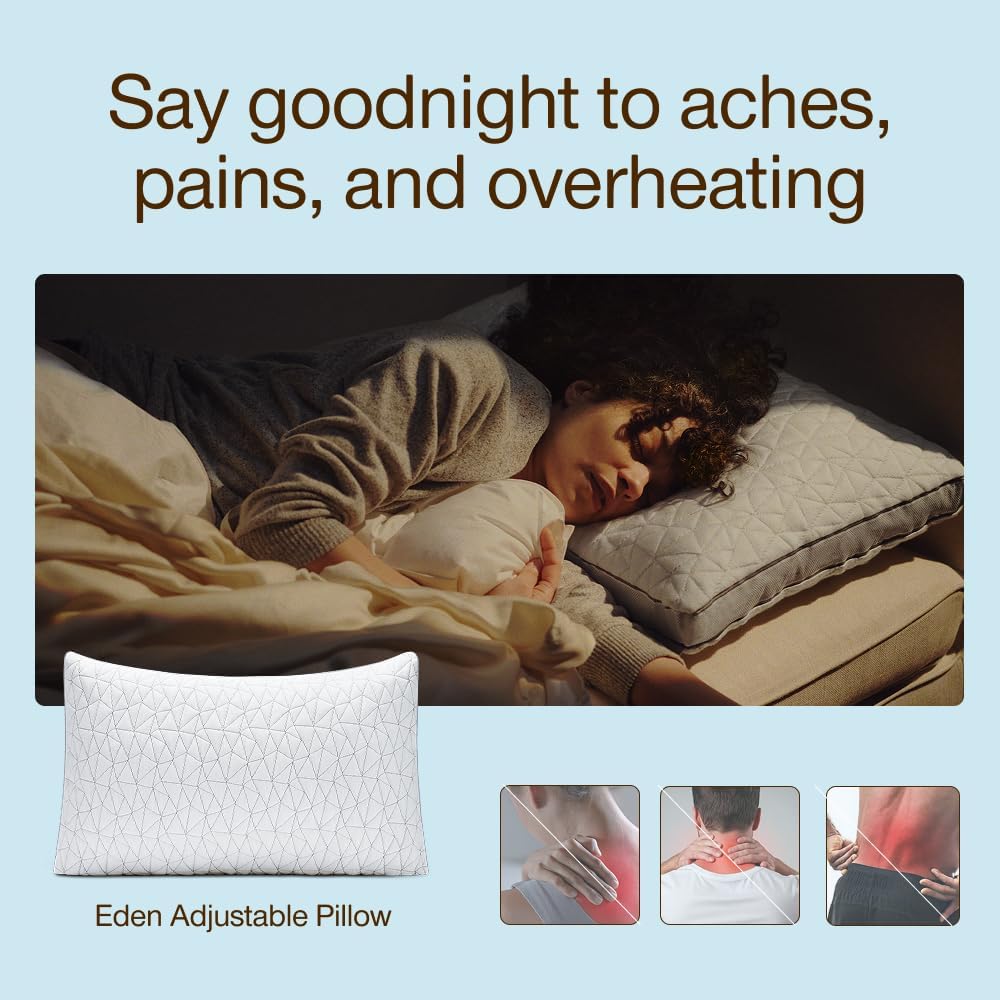 Eden Adjustable Sleep Pillow