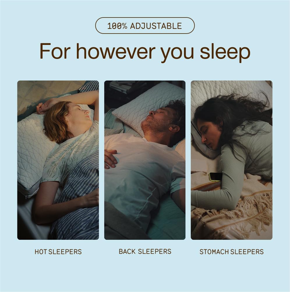 Eden Adjustable Sleep Pillow